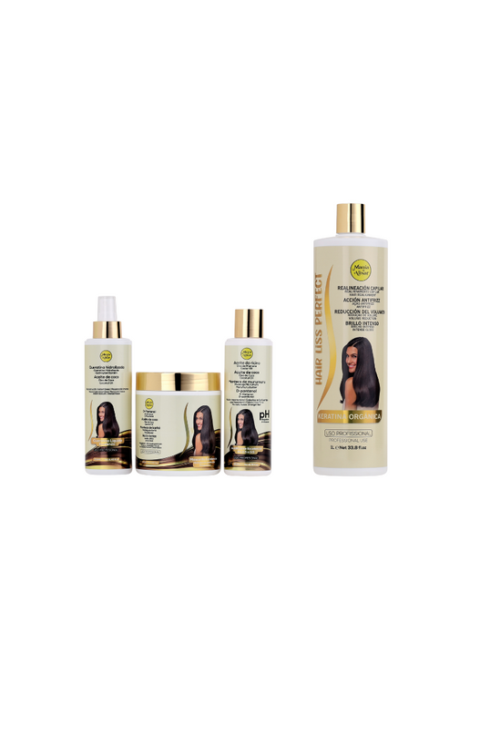 Kit Pré-Química + Progressiva Hair Liss Perfect 1000ml